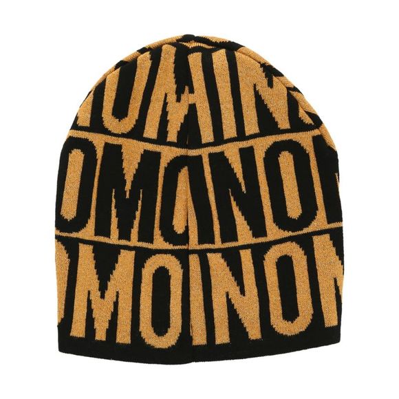Moschino Allover Logo Intarsia Beanie Multi Womens - Picture 2 of 2